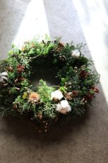 画像1: 北欧風wreath（受注販売） (1)