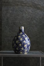 画像1: Small vase wtih daisies（青） (1)